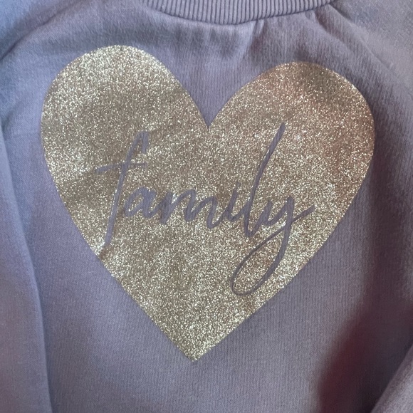 Falls Creek twin set light purple, lavender sweatshirts. 3T size set of 2. - Picture 8 of 9